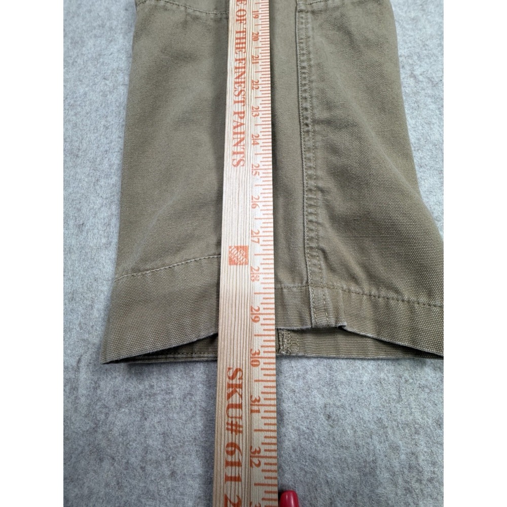 Orvis Trout Bum Heavy Duty Khaki Pants Size 40x29.5" Utility Outdoor - Picture 9 of 11